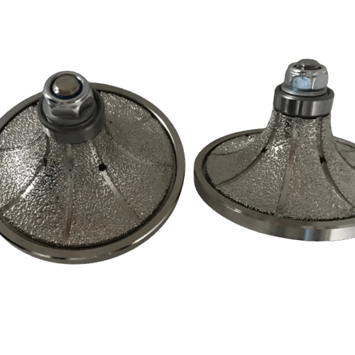 Vacuum Brazed Profiling Wheels Half Bull Nose Shape